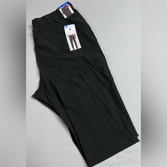 Lole Men's Outdoor Trek Pants Large NWT Zippered Slits - Picture 2 of 6